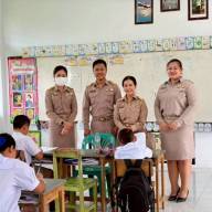 นิเทศ ติดตามการจัดการเรียนรู้เชิงรุก (Active Learning) และการสร้างนวัตกรรมของครูผู้สอนกลุ่มสาระการเรียนรู้คณิตศาสตร์